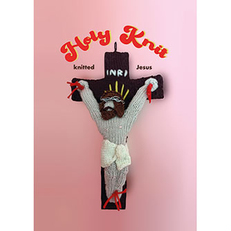 A holy knit- a knitted Jesus
