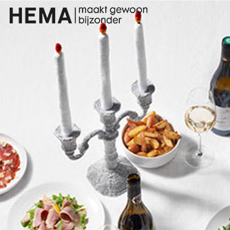 Knitted candles HEMA