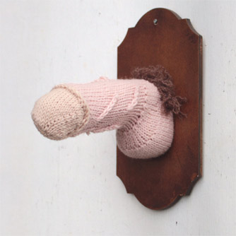 Knitted dick Ivan