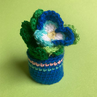 Crochet plant